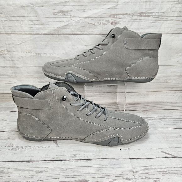 Dbeck Men’s Explorer Outdoor Hiking High Top Shoes Gray Size EU 44/US 10.5 - Picture 2 of 7